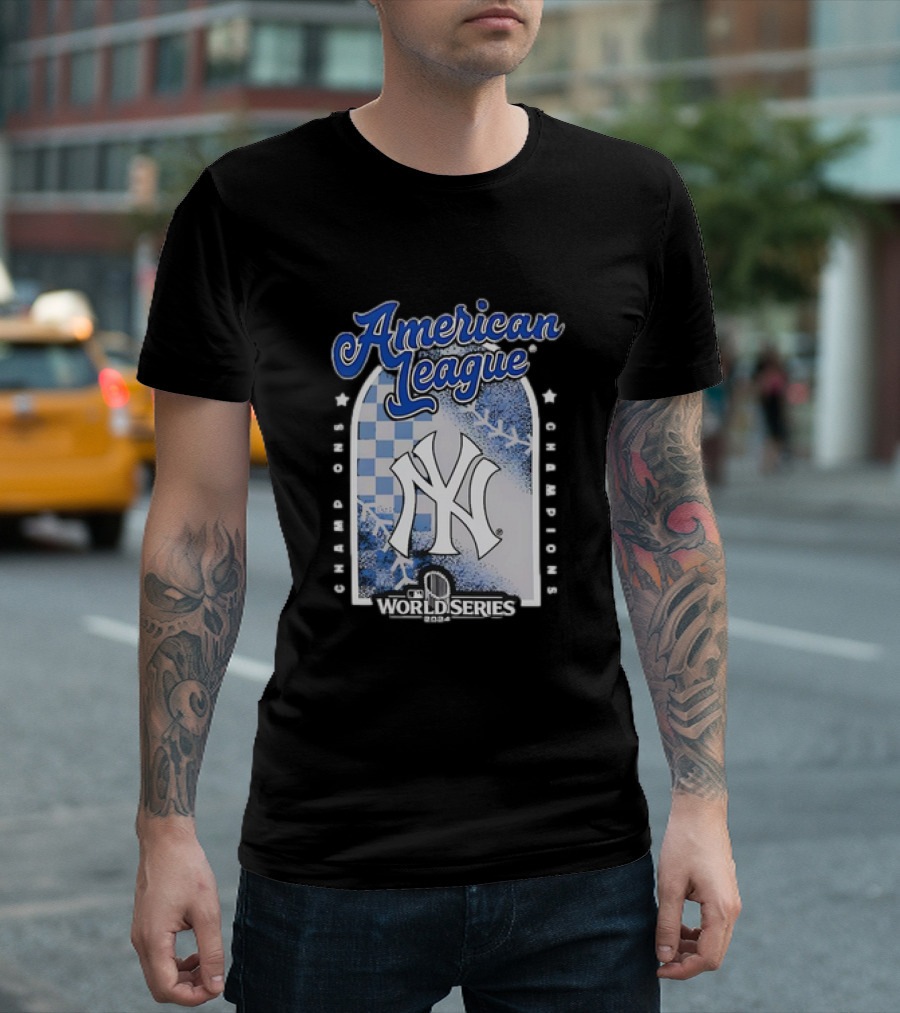 American League Champions 2024 New York Yankees World Series T-Shirt