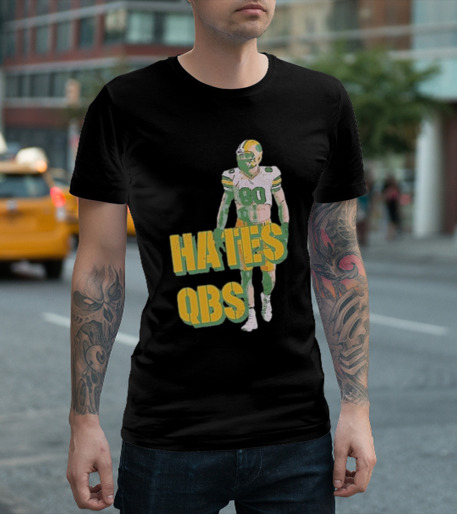 Donald Driver 80 Hates QBs T-Shirt