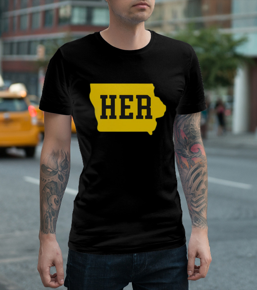HER Iowa Caitlin Clark T-Shirt