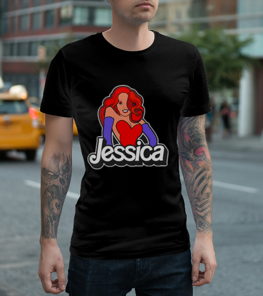 Jessie Doll Jessica Rabbit X Barbie Jessica This Barbie Isn’t Bad She’s Just Drawn That Way T-Shirt
