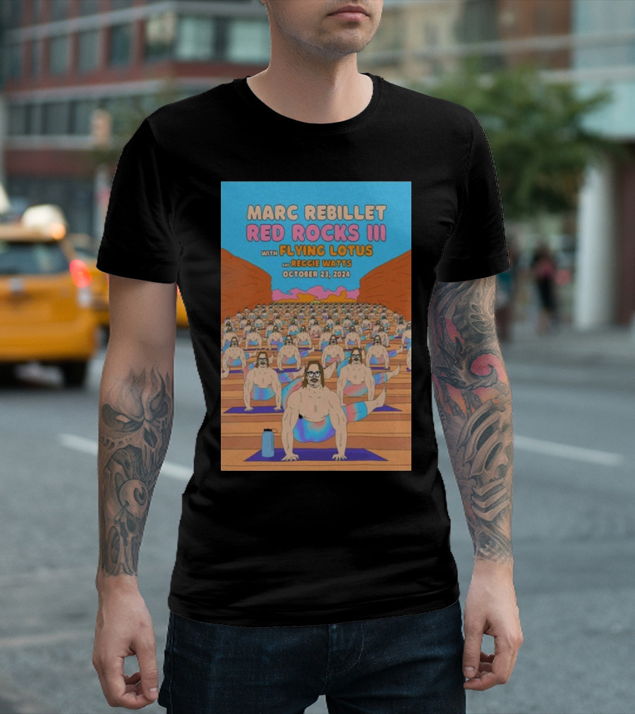 Marc Rebillet Red Rocks III Flying Lotus Reggie Watts October 23 T-Shirt
