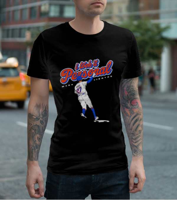 Mark Vientos I Took It Personal New York Mets Vintage T-Shirt