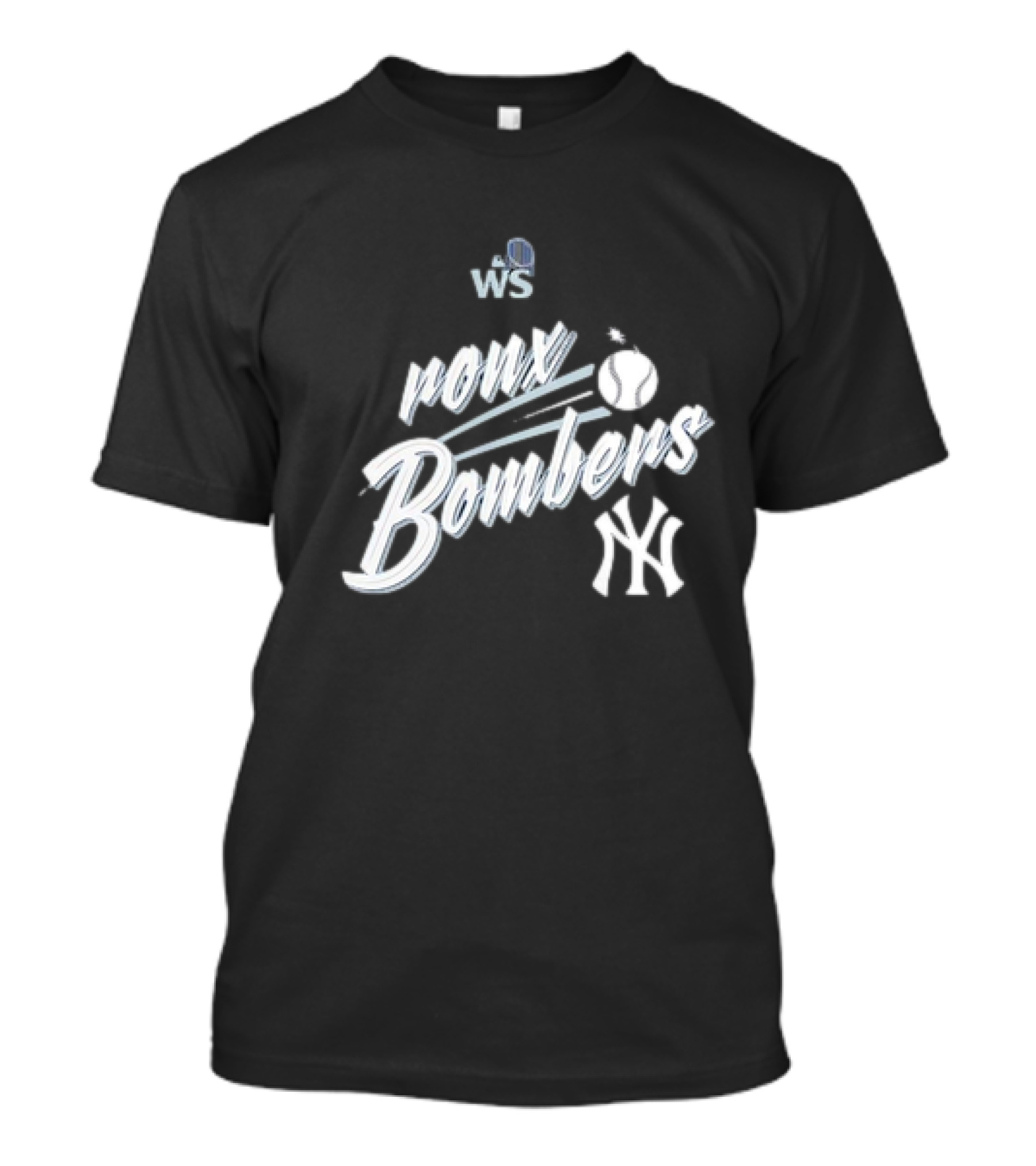 New York Yankees Bronx Bombers 2024 World Series Champions WS Logo NY Baseball T-Shirt