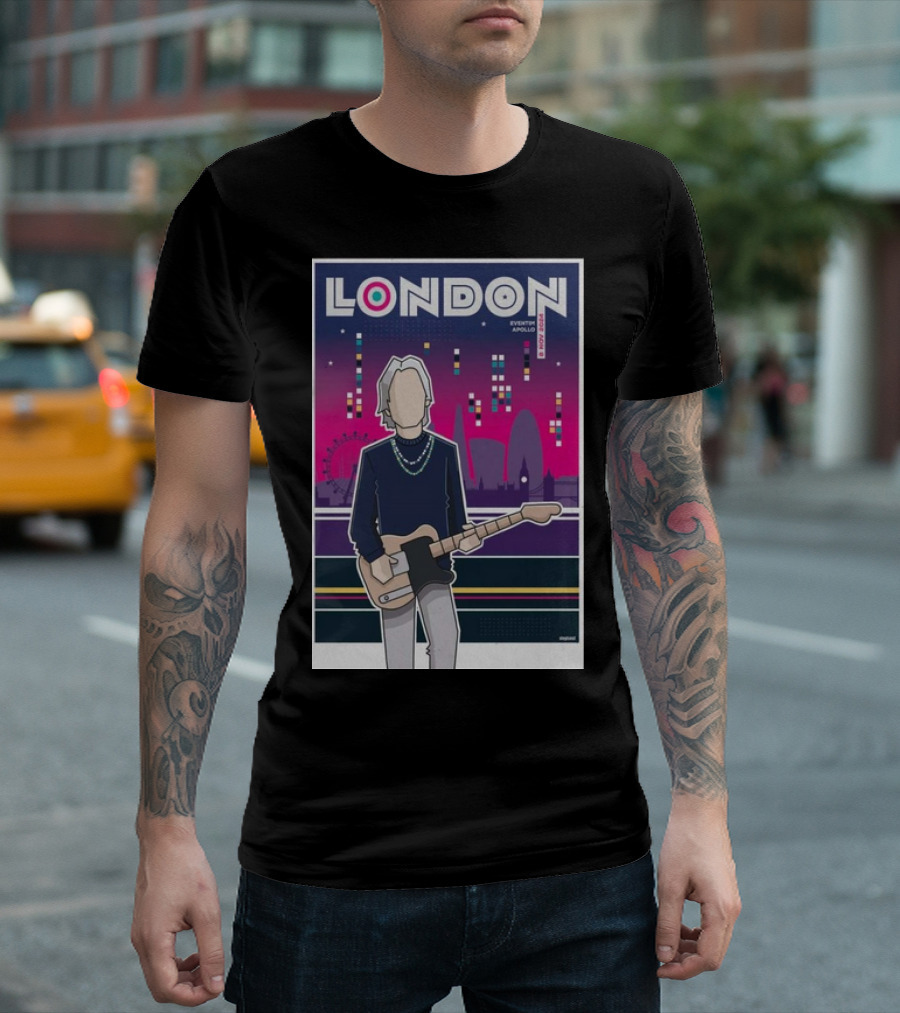 Paul Weller November 8 2024 London Eventim Apollo Concert T-Shirt