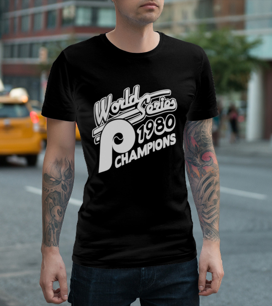 World Series Champions 1980 Philadelphia Phillies T-Shirt