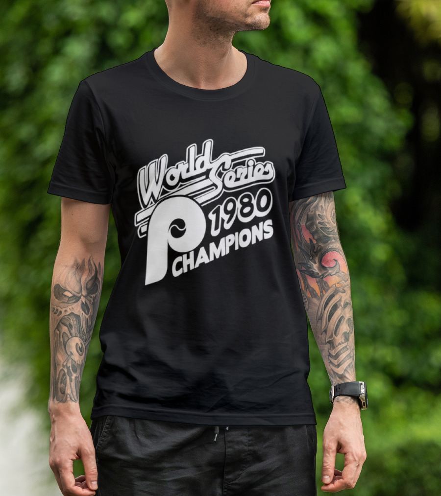 World Series Champions 1980 Philadelphia Phillies T-Shirt