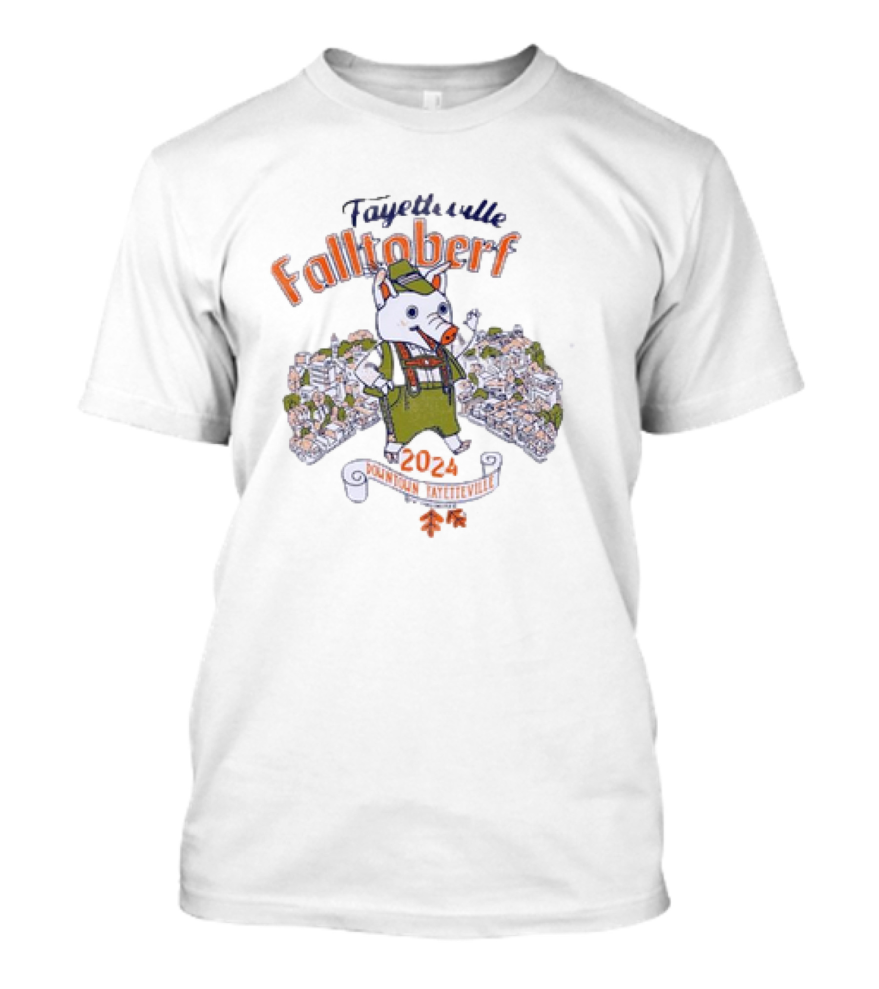 Fayetteville Falltober Fest 2024 Arkansas Razorbacks Downtown Festival T-Shirt