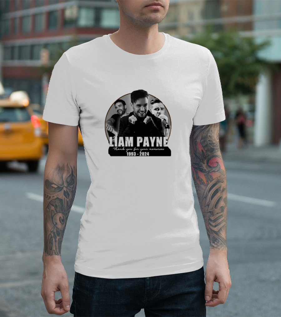 Liam Payne Thank You For Your Memories 1993-2024 T-Shirt