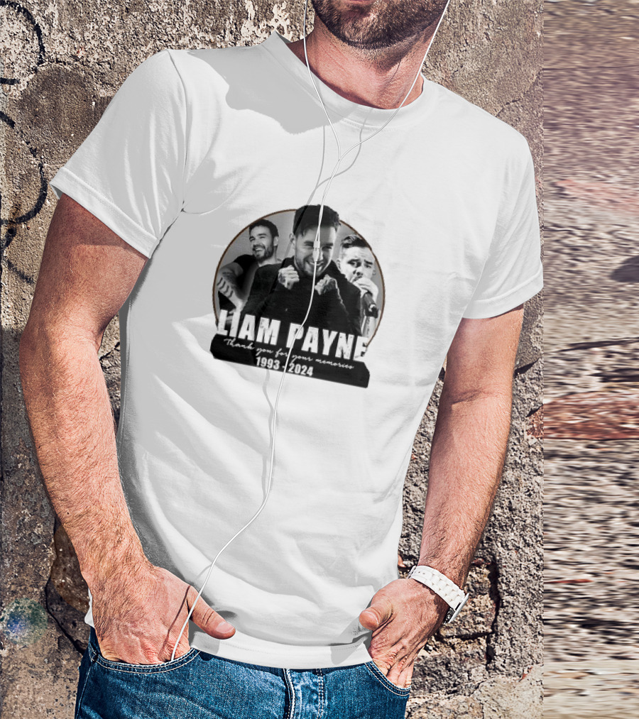 Liam Payne Thank You For Your Memories 1993-2024 T-Shirt
