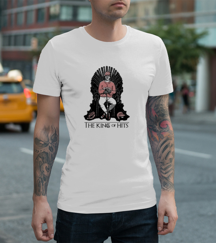 The King of Hits 4256 Throne Baseball Legend T-Shirt