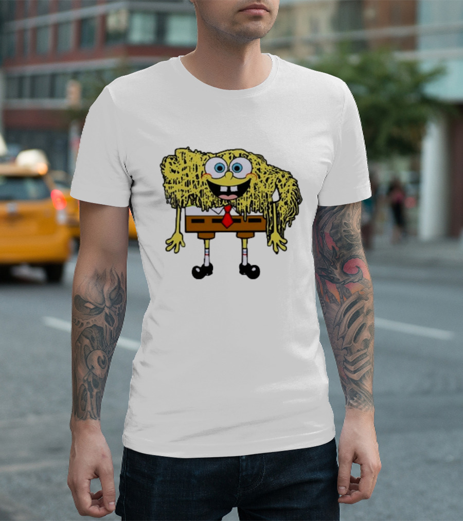 The Filmore In NOLA Spaghetti Sponge Cartoon Character T-Shirt