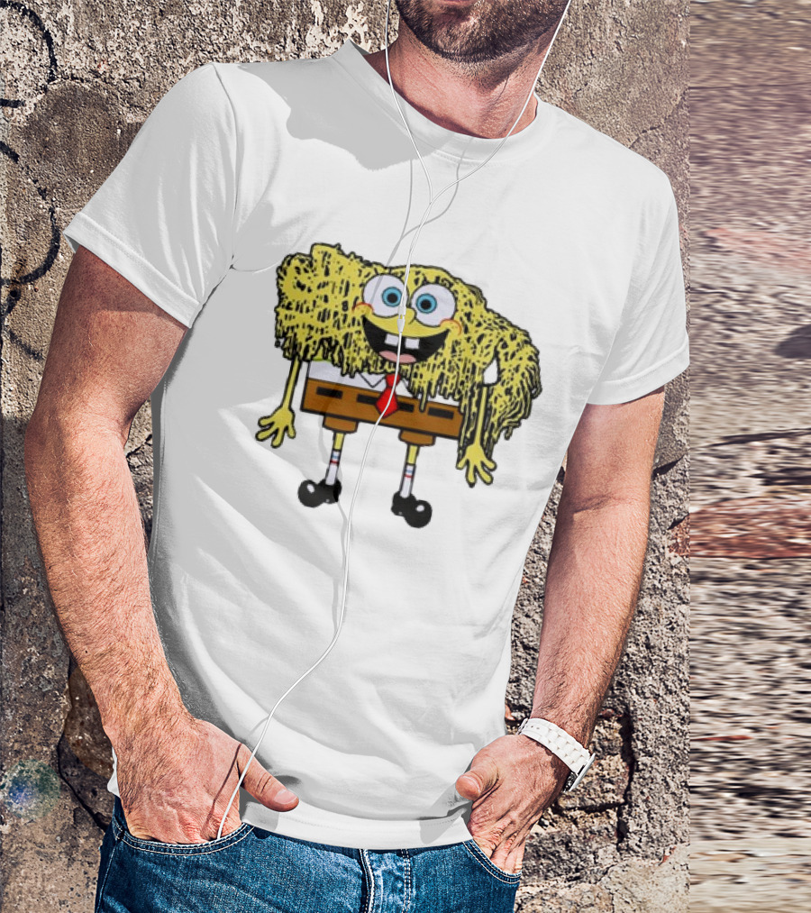 The Filmore In NOLA Spaghetti Sponge Cartoon Character T-Shirt