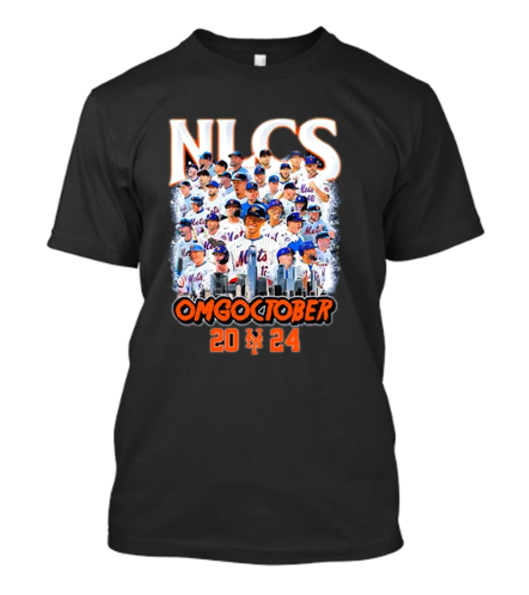 NLCS New York Mets OMG October T-Shirt