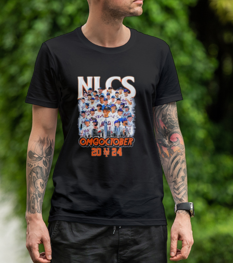 NLCS New York Mets OMG October T-Shirt