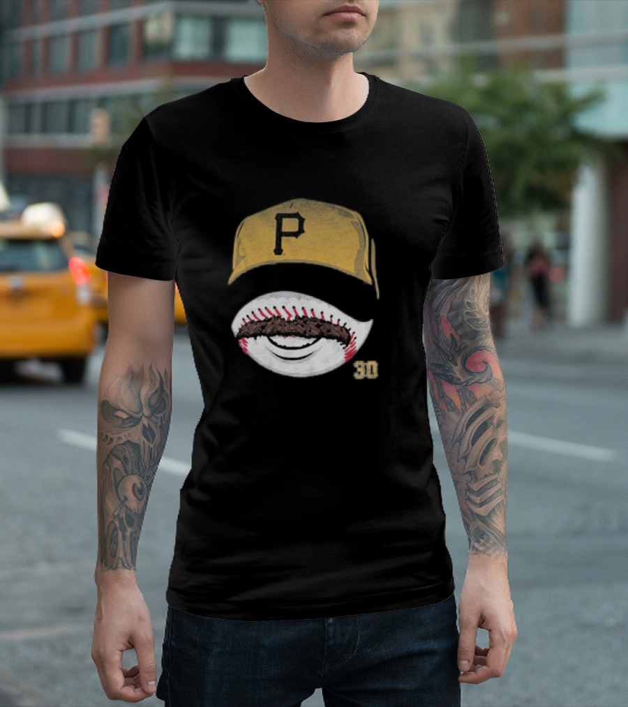 Paul Skenes Pittsburgh Pirates Mustache Baseball Cap 30 T-Shirt