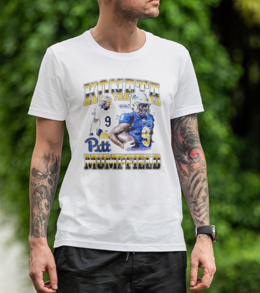 Konata Mumpfield Pitt Football #9 Jersey T-Shirt