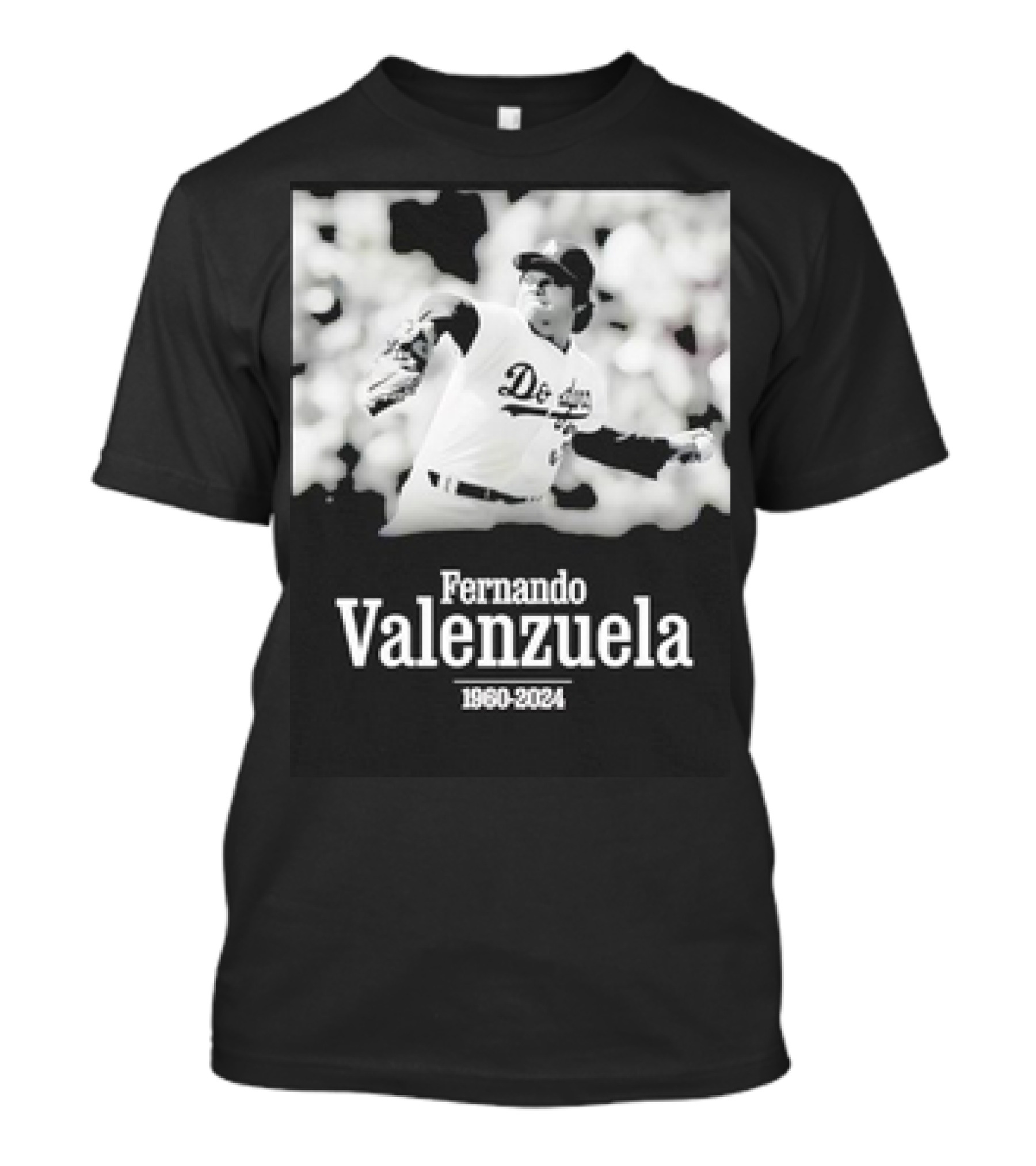 Fernando Valenzuela Dodgers 1960-2024 RIP T-Shirt