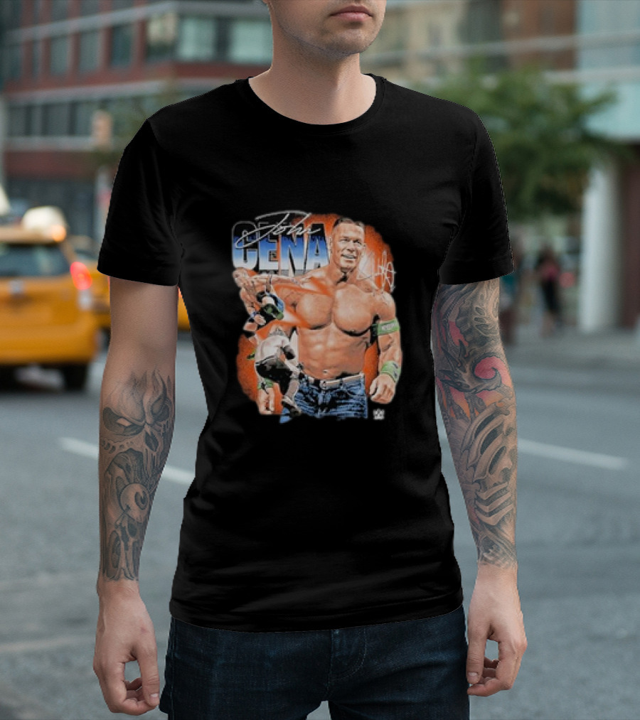 WWE John Cena Vintage Superstar Signature T-Shirt
