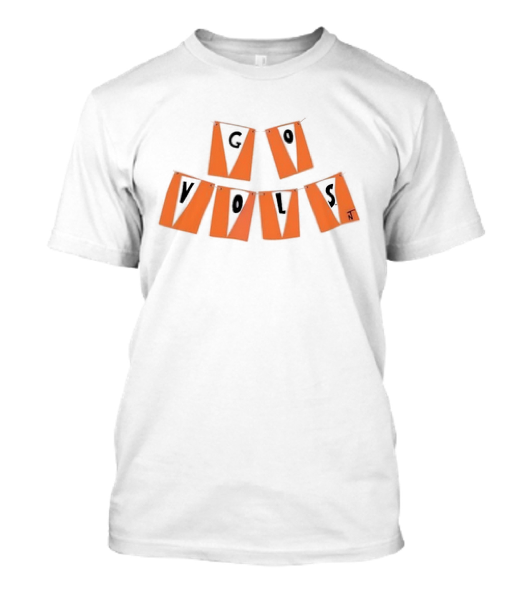 Nolan Turner Go Vols Orange Pennant Banner T-Shirt