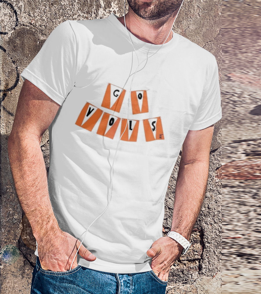 Nolan Turner Go Vols Orange Pennant Banner T-Shirt