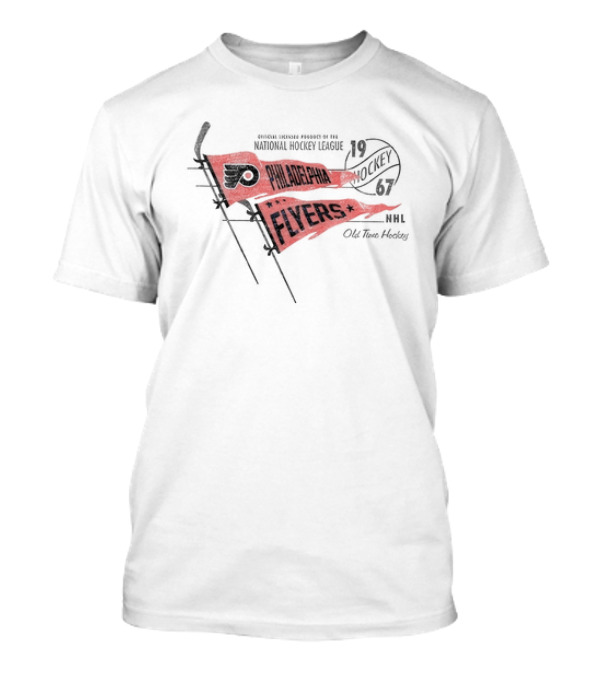 Philadelphia Flyers NHL 1967 Old Time Hockey Licensed Product T-Shirt