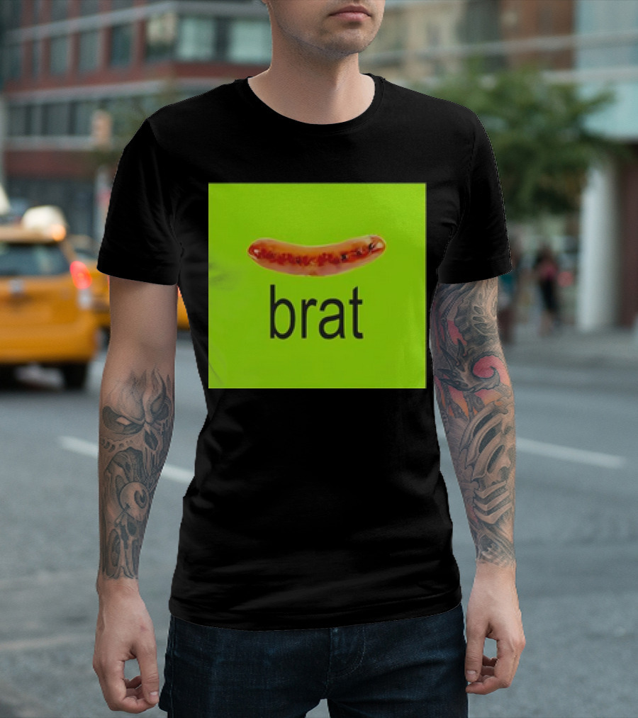 Brat Wurst Meme Snazzyseagull Sausage Wordplay T-Shirt