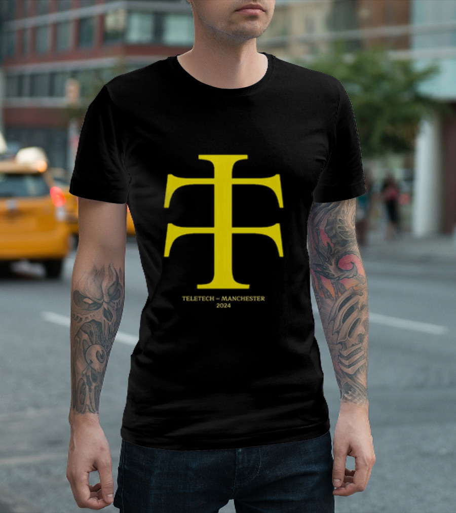Teletech Manchester 2024 Yellow Reflective T-Shirt