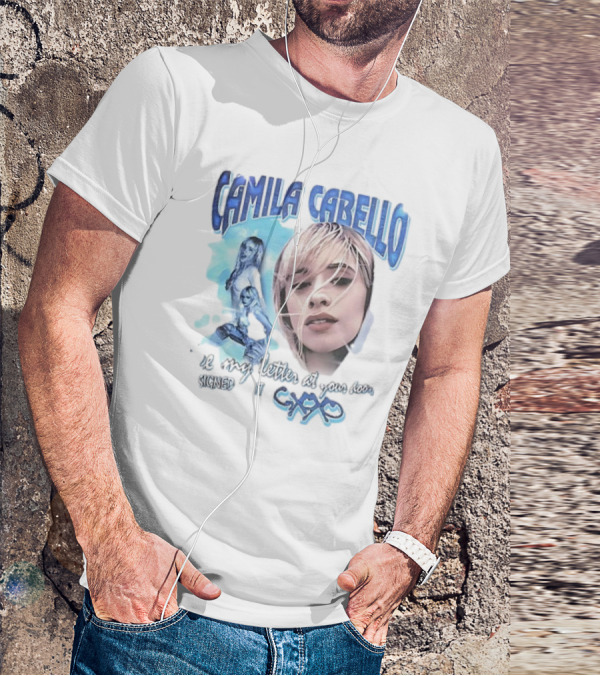 Camila Cabello See My Letter At Your Door Signed XOXO T-Shirt