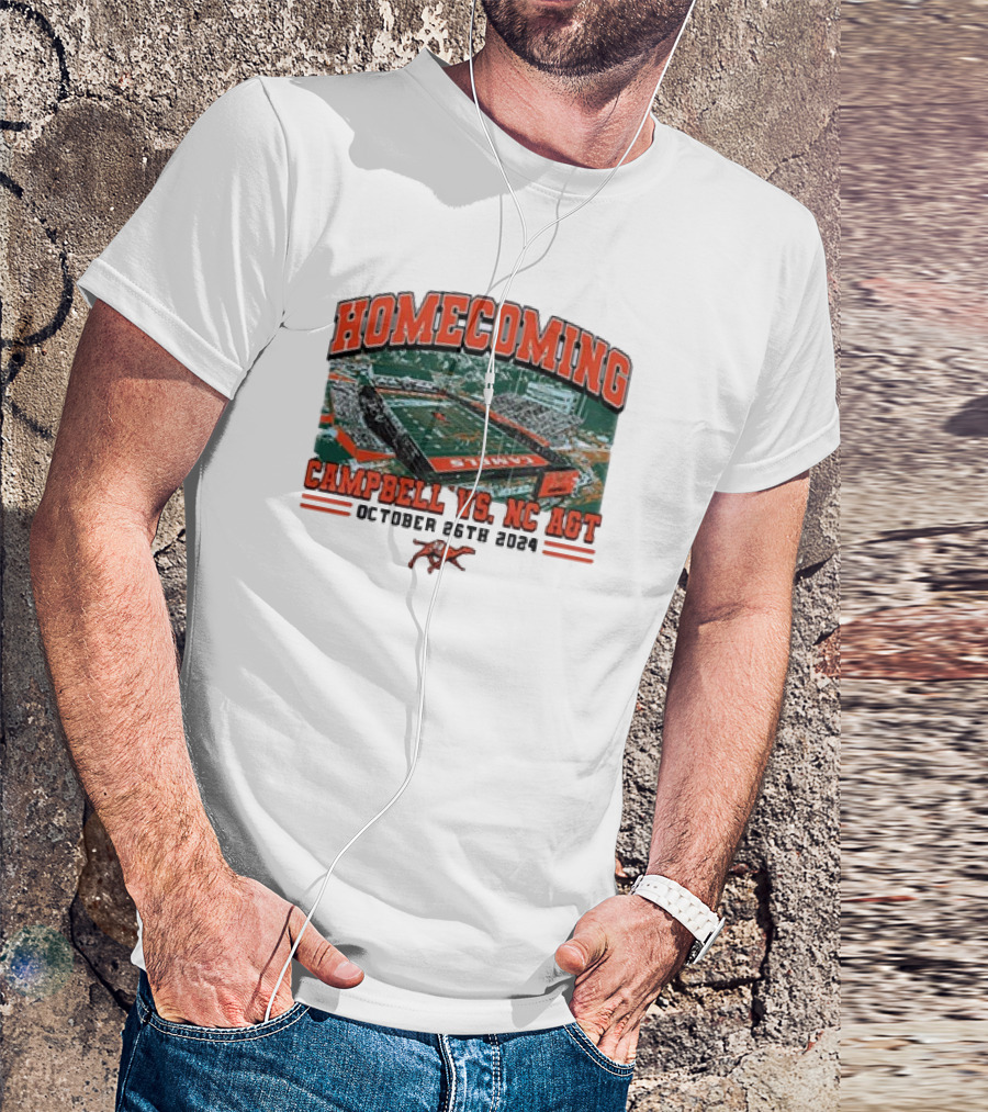 Campbell Vs. NC A&T Homecoming October 26th, T-Shirt