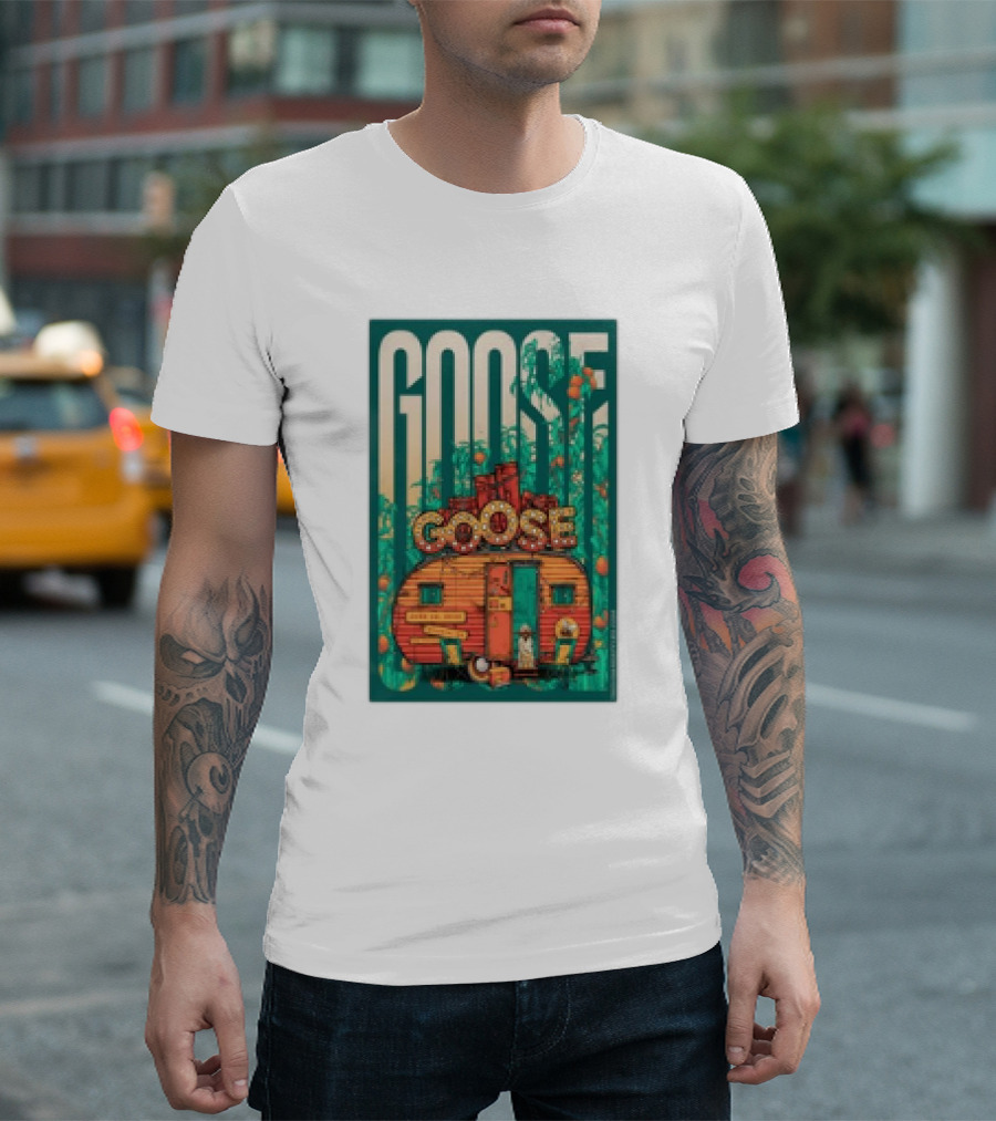 Goose Fox Theater Atlanta GA June 22 2024 Camper Scene T-Shirt