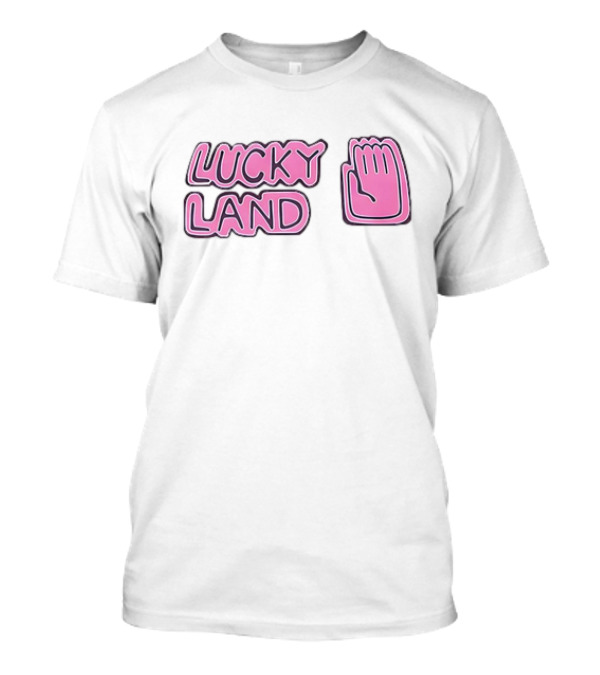 Lucky Land Jojo Jotaro Hand Pink T-Shirt
