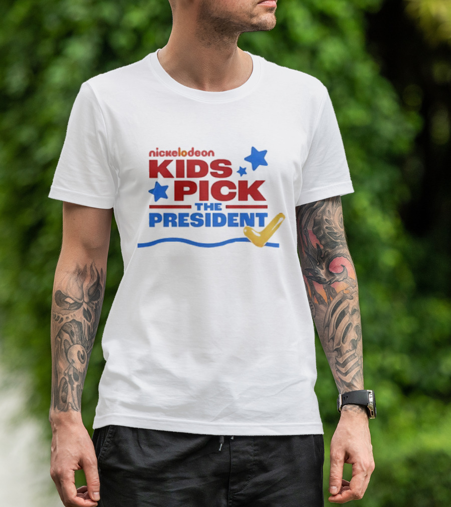 Nickelodeon Kids Pick The President Kamala Harris T-Shirt