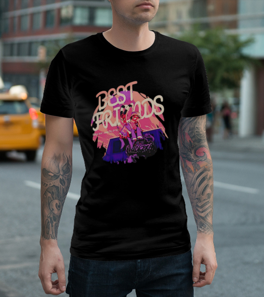 Best Friends Friday Night Funkin' Sharkrobot T-Shirt