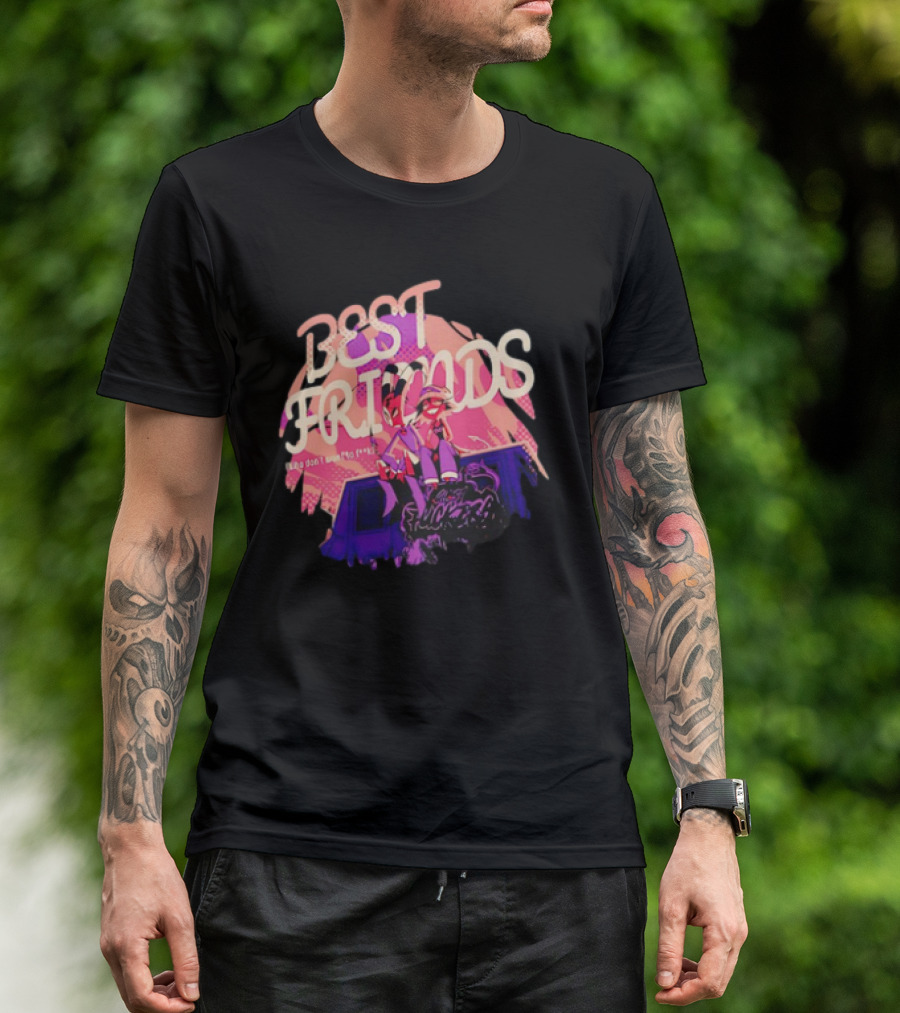 Best Friends Friday Night Funkin' Sharkrobot T-Shirt