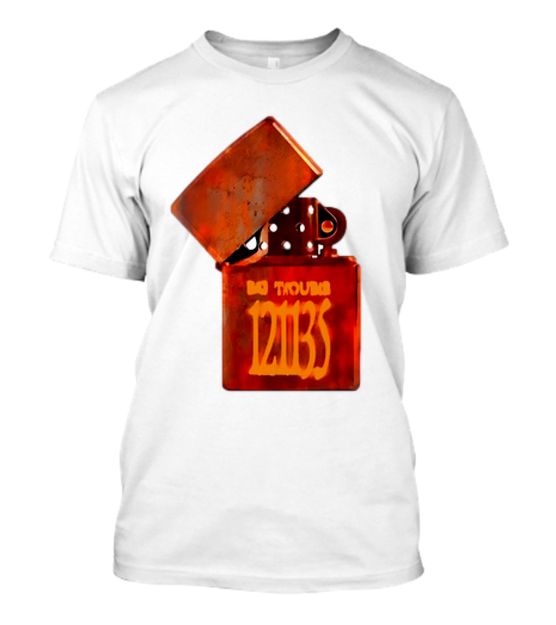 Big Trouble Retro Zippo 12113 T-Shirt