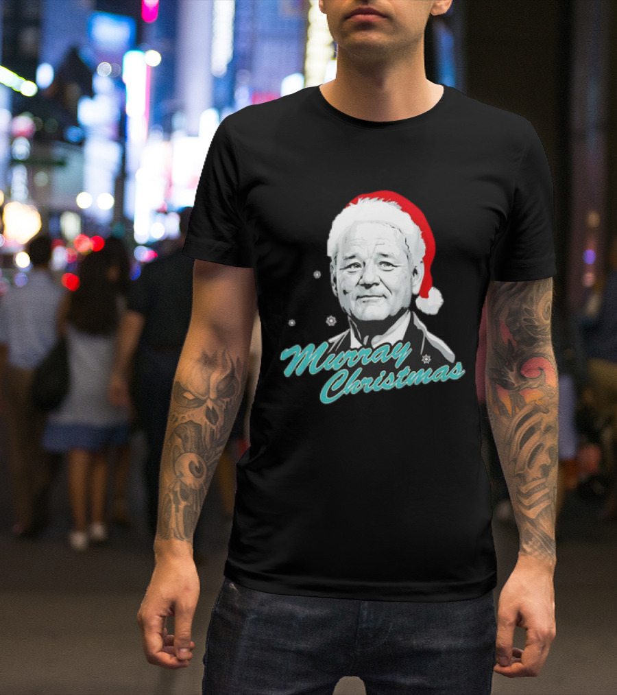 Murray Christmas Santa Hat Festive Holiday T-Shirt