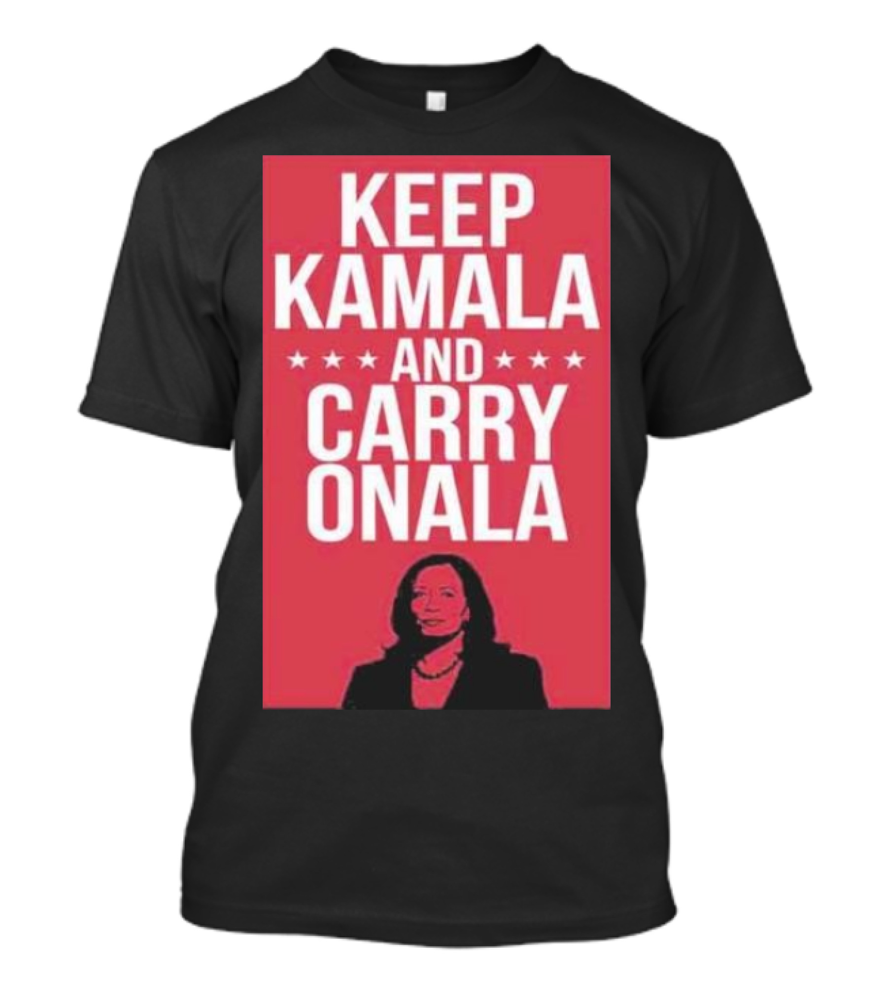 Keep Kamala And Carry Onala 2024 Harris Walz Classic T-Shirt