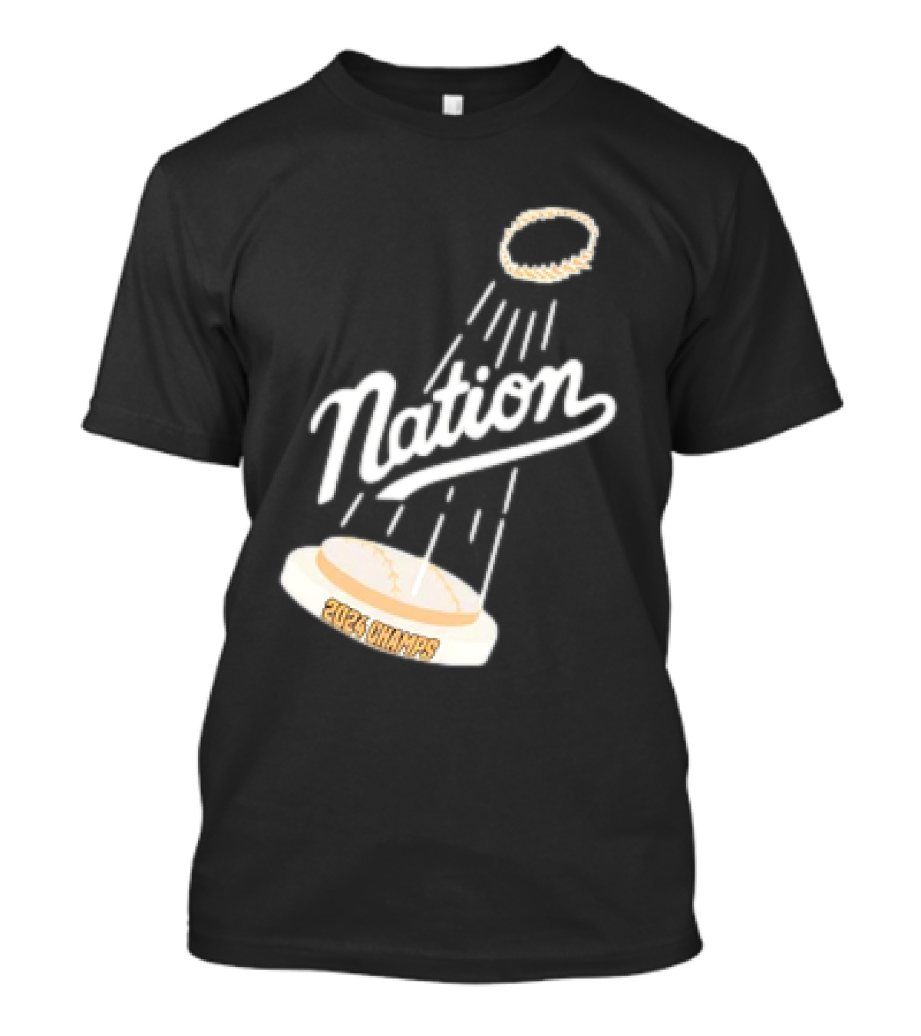 Los Angeles Dodgers Nation 2024 Champs Halo Baseball T-Shirt