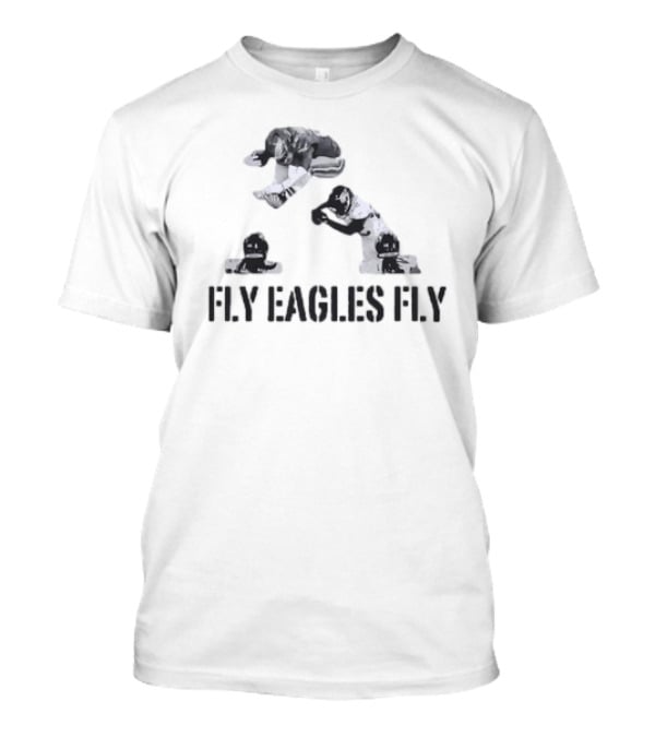 Fly Eagles Fly Saquon Barkley Hurdle Football Moment T-Shirt