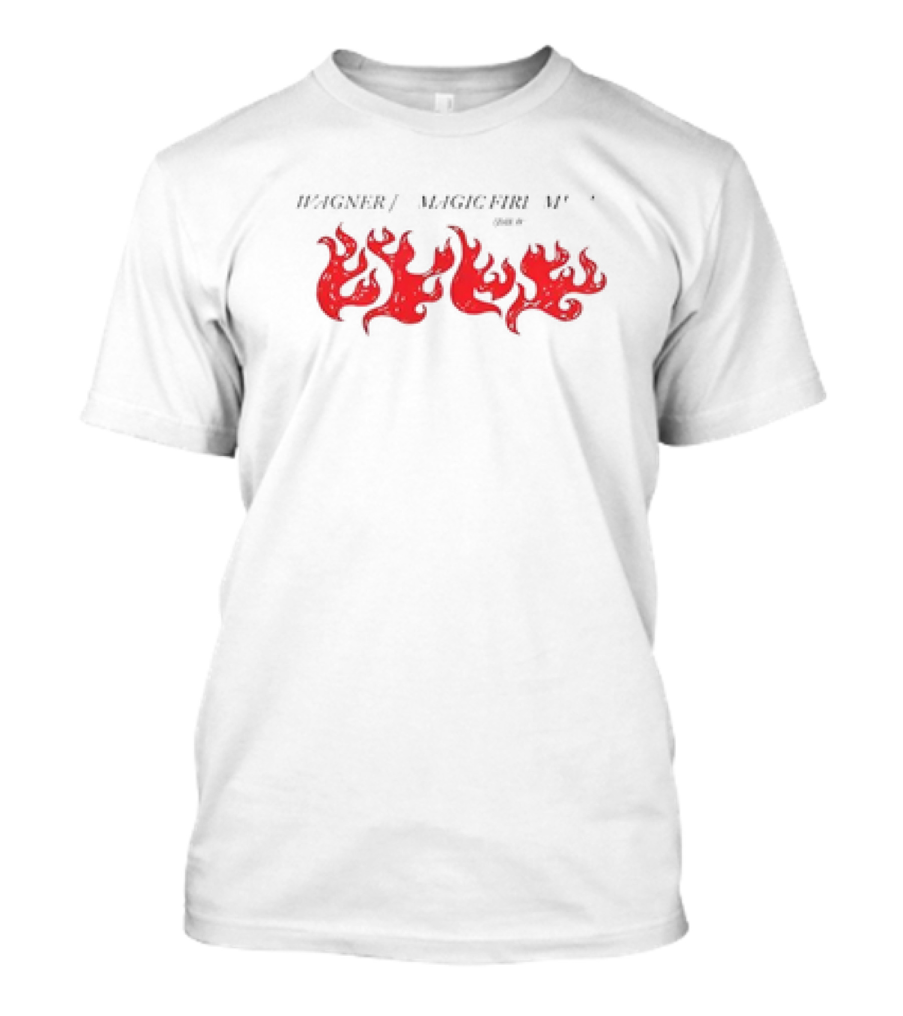 Wagner Magic Fire Music Retro Flames T-Shirt