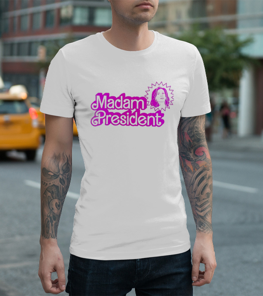 Madam President Kamala Harris Barbie T-Shirt