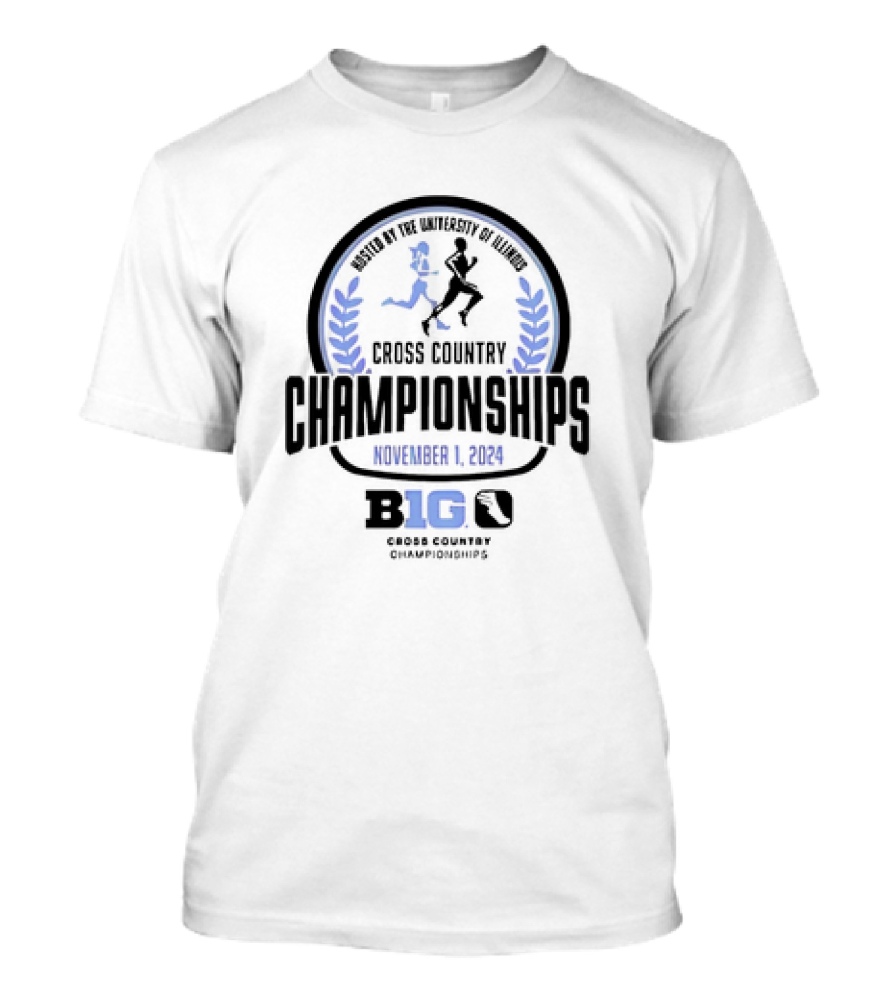Hosted By The University Of Illinois Big Ten Cross Country Championships November 1 T-Shirt