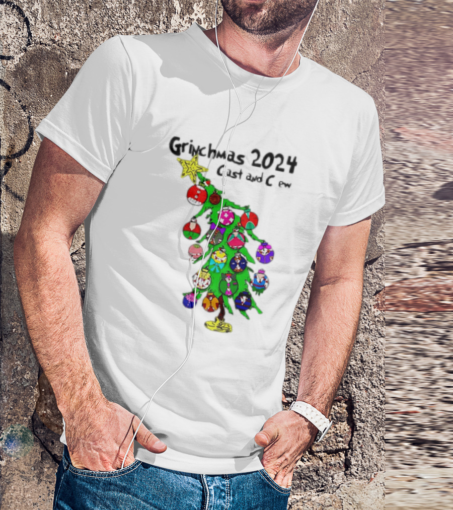 Grinchmas 2024 Cast And Crew Tree T-Shirt