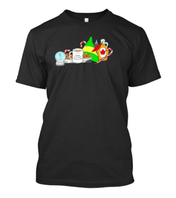 Elf-Tucky Kentucky Christmas Engulfed In Maple Syrup And Candy Canes T-Shirt