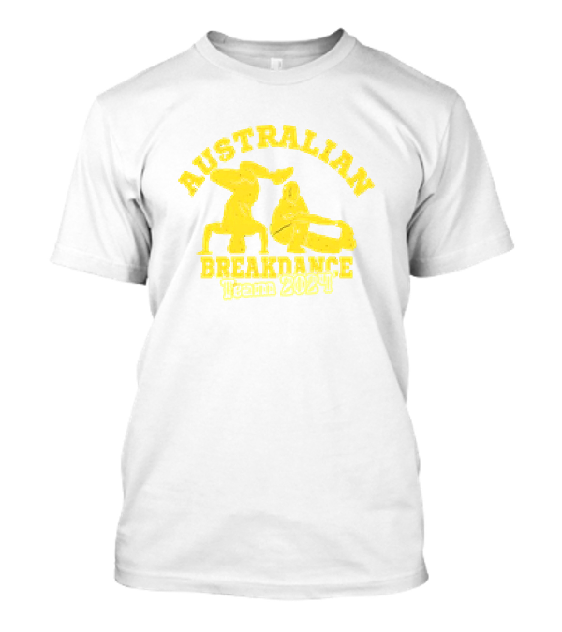 Australian Breakdance Team 2024 Funny Breakdancing Meme Retro T-Shirt