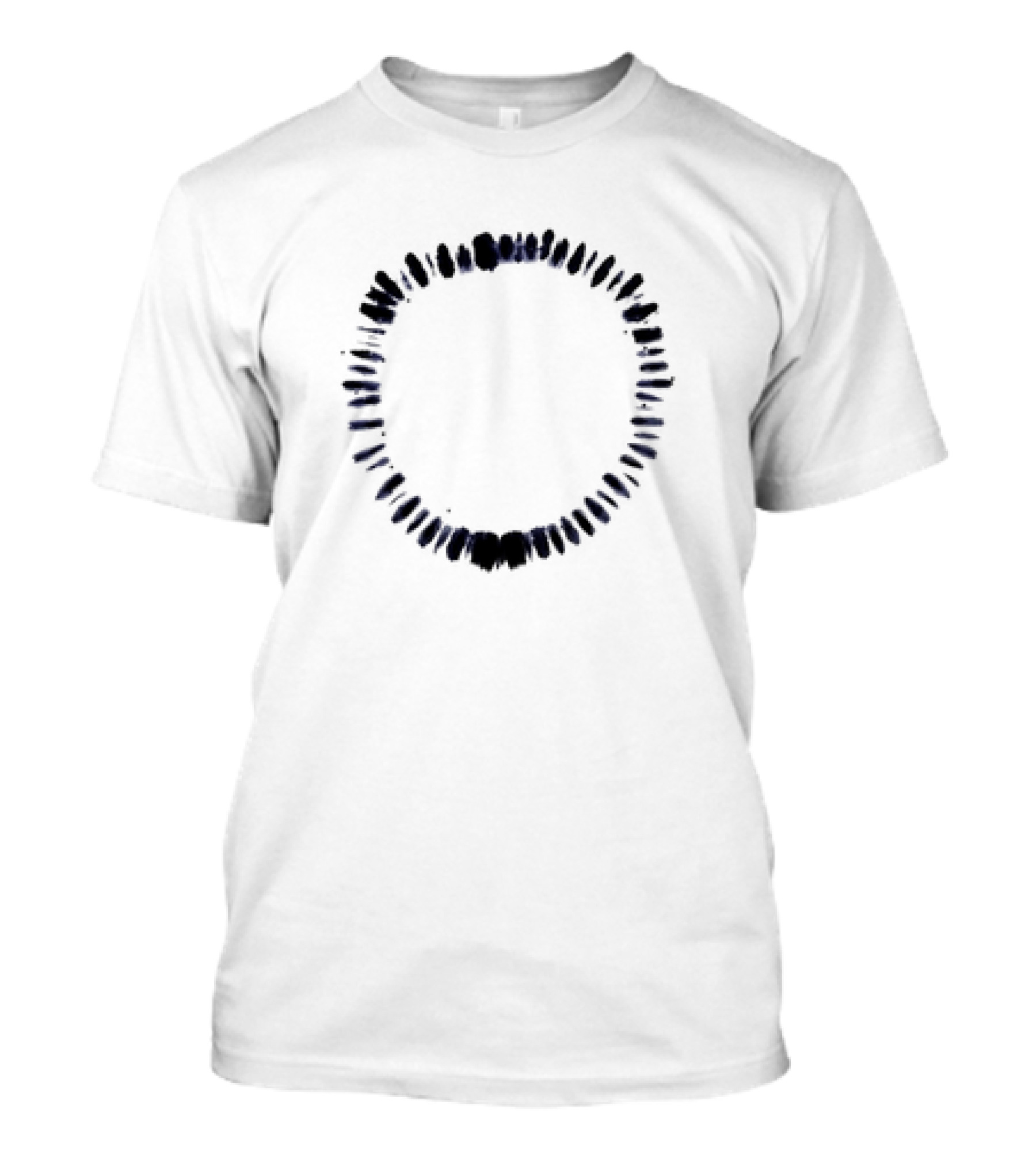 Camiseta Mancha 333 Retro Abstract Ink Circle T-Shirt