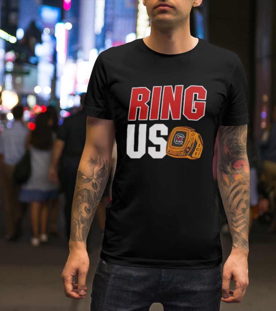 RING US South Carolina Gamecocks Women’s Basketball Champions T-Shirt