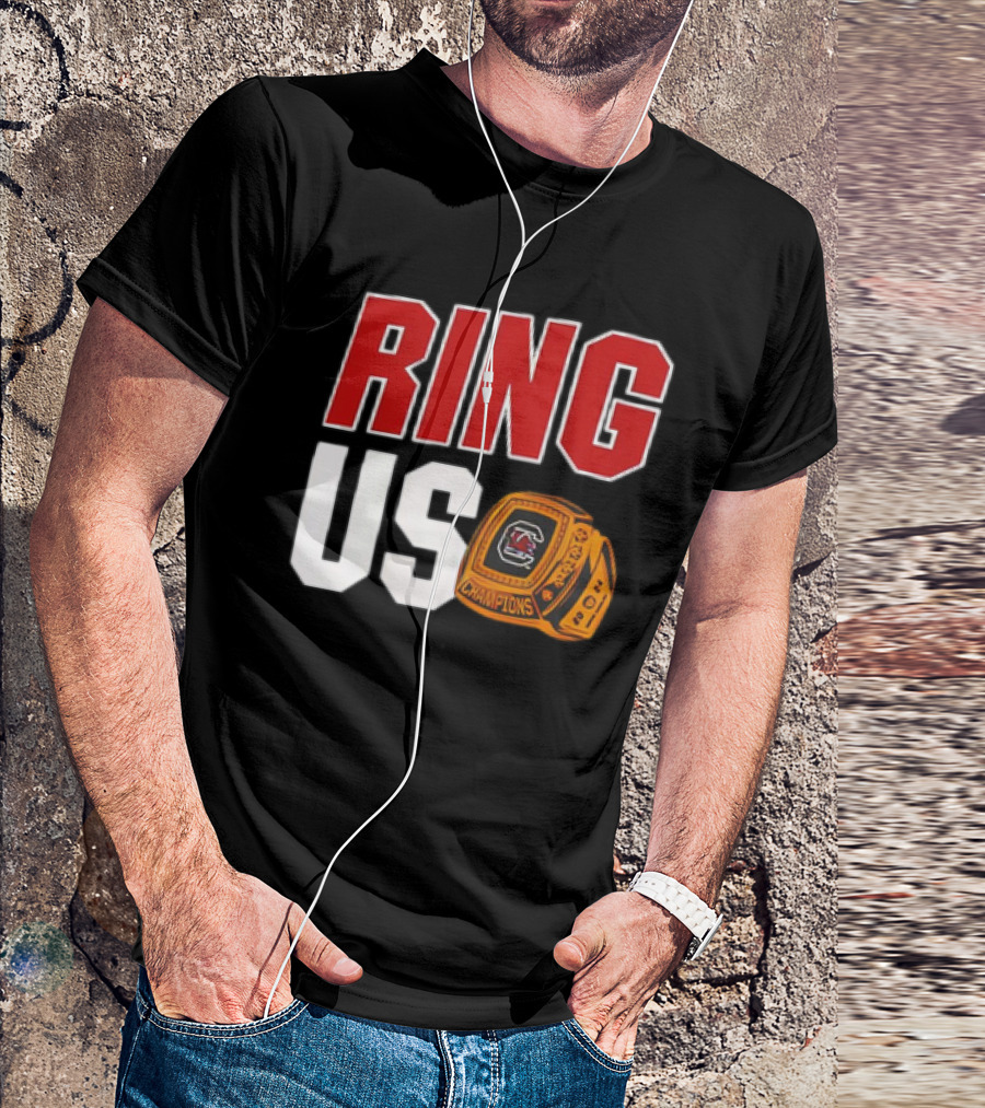 RING US South Carolina Gamecocks Women’s Basketball Champions T-Shirt