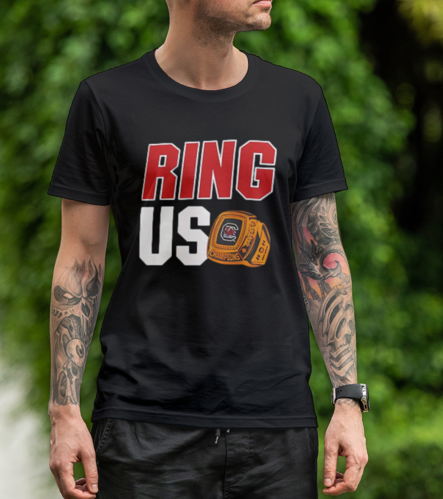 RING US South Carolina Gamecocks Women’s Basketball Champions T-Shirt