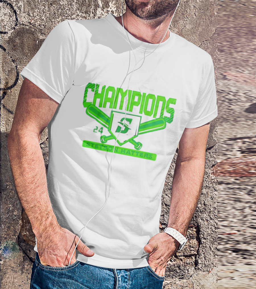 Champions 24 Stetson Hatters S Baseball Tournament T-Shirt